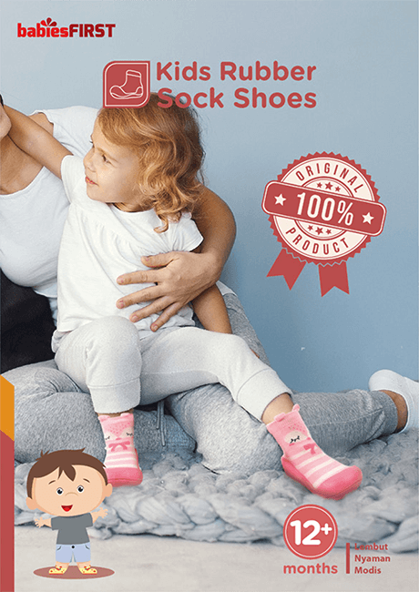 BABIESFIRST - Perlengkapan Kebutuhan Bayi dan Anak - Kids Rubber Sock Shoes
