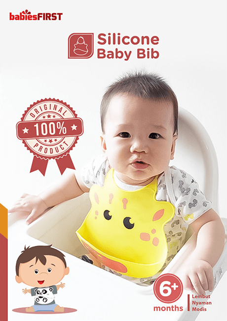 BABIESFIRST - Perlengkapan Kebutuhan Bayi dan Anak - Silicone Baby Bib