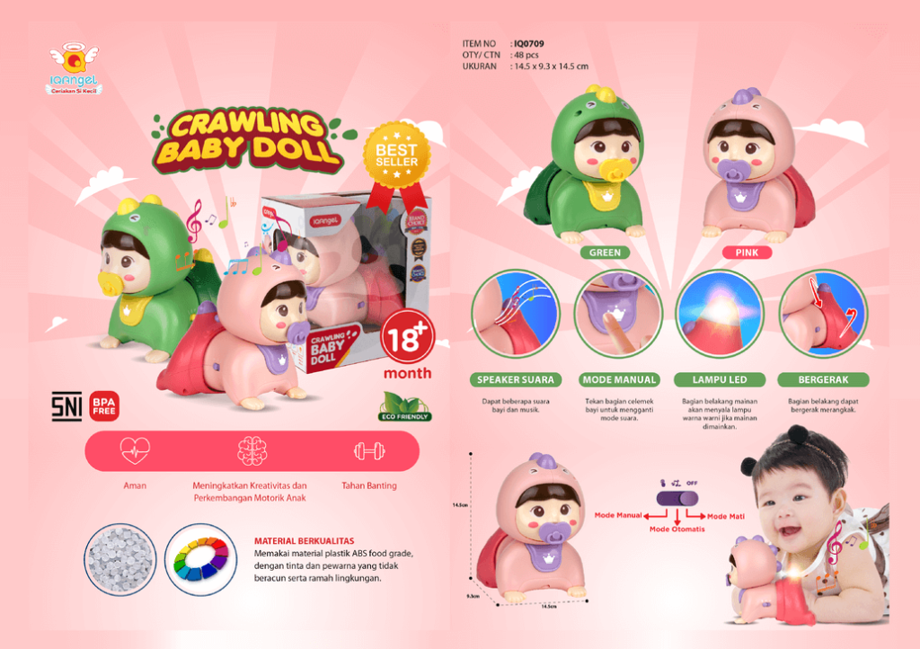 IQAngel - Mainan Edukasi Motorik dan Sensorik