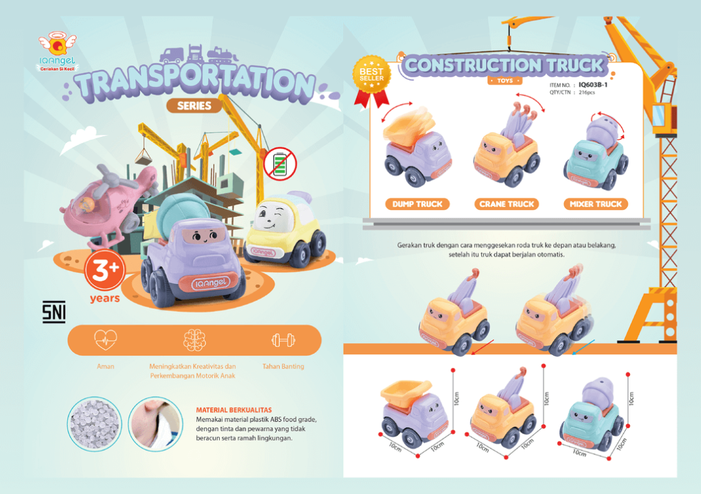 IQAngel - Mainan Edukasi Motorik dan Sensorik