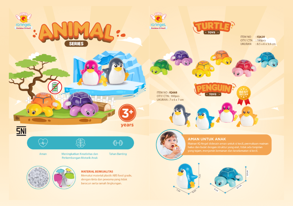 IQAngel - Mainan Edukasi Motorik dan Sensorik